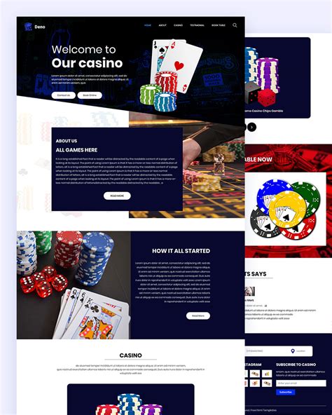 casino web site template - casino website template free download.